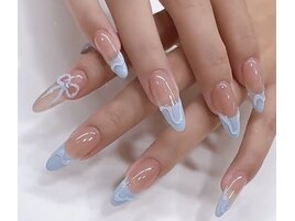 ニュアンスフレンチネイル