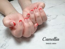 カメリア(Camellia)/ハンドジェルネイル/フィルイン