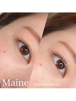 メイン(Maine)の写真/＼別格の技術力／「ただまつ毛を上げる」だけでは終わらない！どの角度から見ても美しいお目元を作ります★