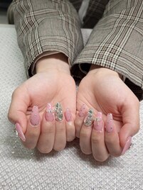 埋め尽くしネイル