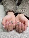 埋め尽くしネイル