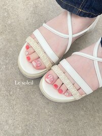 リボンネイル　by mikiko