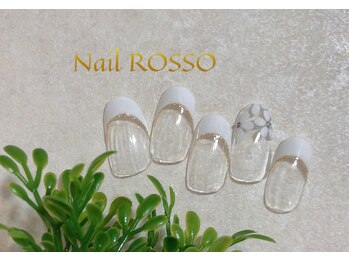 ネイルロッソ 浅草店/ROSSO定番フレンチ