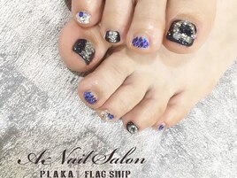 大人クリスマスネイル