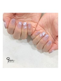 ジェル☆フラワーネイル