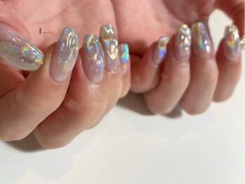 アイネイルズ 渋谷店(I nails)/【Sumika.t】ぷっくりユニコーン