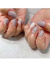 ブラン(blanc)/レースアートネイル