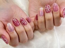 ミッドポイント(mid point)/手書きリボン