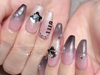 【黒×グラデーション】