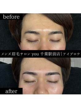 ユー 千葉駅前店(you)/メンズ眉毛/メンズ眉/千葉駅