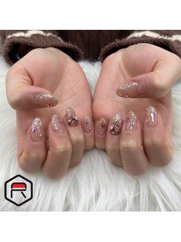 東海最大級ネイルサロン by レディスペネイル 名駅店/(内川) ガーリー定額