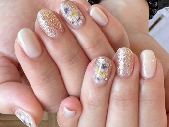 【nail salon yun】パラジェル/フィルイン【3/1 NEW OPEN(予定)】の写真/【赤池/NEWOPEN】シンプル~最旬トレンドまで★季節ごとに変わる定額デザインが人気!フィルイン対応◎