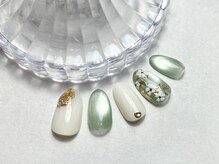 フロッシュ(FROSCH)の雰囲気（上品におしゃれに。毎月変わる定額シンプルネイル5650円。）