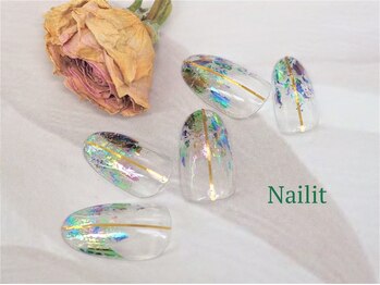 ネイリット 銀座(Nailit)/ホイルネイル ¥9000【¥9900】