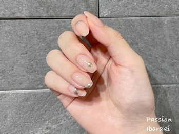 トータルビューティー パッション 茨木(Total Beauty Passion)/ぷくぷくミラーネイル