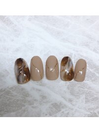 カフェオレネイル