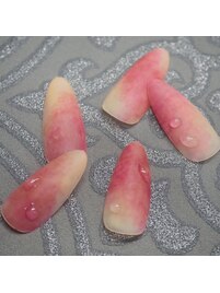 桃nail