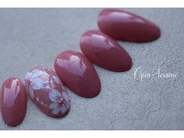 桜ネイル/石神井公園