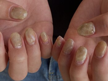 フィロンネイル 本町店(filonnail)/持ち込みニュアンスデザイン