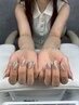 【2ヵ月以降の再来店◆HAND】ジェルネイル＋付け替えオフ込み¥6,600