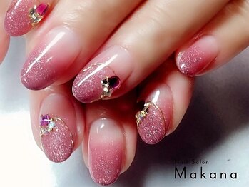 マカナ(Makana)の写真/洗練されたシンプルデザインや上品なオフィスネイル等多数ご用意★長くネイルを楽しみたい方にオススメ♪