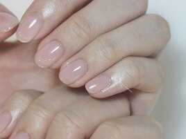 うるちゅるチークネイル