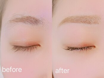 イコイ(ikoi)の写真/【美眉WAXスタイリング+まつげパーマ￥8800】何度でも同価格◆経験豊富なスタッフが目元に合わせご提案！