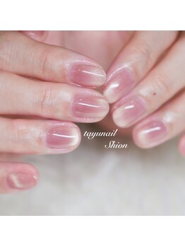 たゆ ネイル(たゆnail)/enoiピンクマグネットネイル