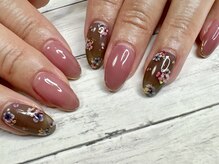 ミュウ(nail&eyelash salon Myu)/◆押し花ネイル◆