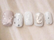アイネイルズ 天神今泉店(I-nails)/ホロドットニュアンス