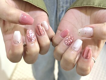 バーロ ビューティールーム(Balo Beauty Room)/ピンクネイル