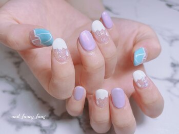 ネイル ファンシーファング(nail_fancy_fang)/梅雨ネイル 定額