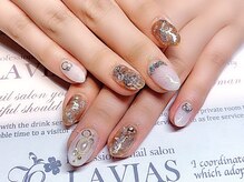 プロフェッショナル ネイルサロン ラヴィアス(LAVIAS)/【定額メニュー】オシャレアート