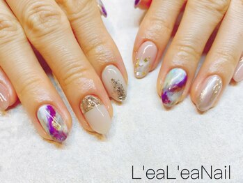 レアレアネイル(Lealeanail)/【パラジェル】ニュアンスネイル