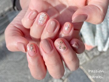 トータルビューティー パッション 茨木(Total Beauty Passion)/ニュアンスシェルネイル
