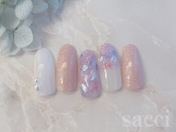 サッチ(sacci)/あじさいネイル