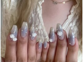 薔薇チークネイル　担当:小久保
