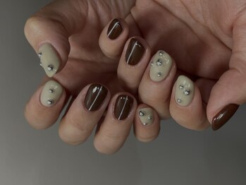 ルカ 原宿(lux)/カフェモカネイル