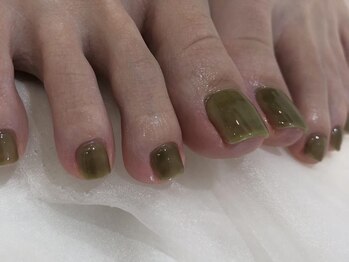 アンバイアオ 本町(UN by ao.)/透け感カーキ