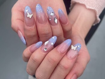 ザネイルズ(The Nails)の写真/【オフ無料◆各クーポン代金＋10本長さだし¥4500】お爪にピッタリなジェルでお客様お好みの形と長さに◎