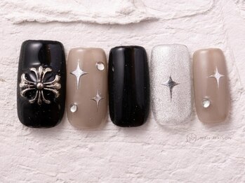 ネイルメゾン 渋谷店(NAIL MAISON)/Y2K水光マグネットクロム￥6980