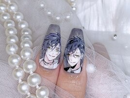 痛ネイル 推しネイル 3D