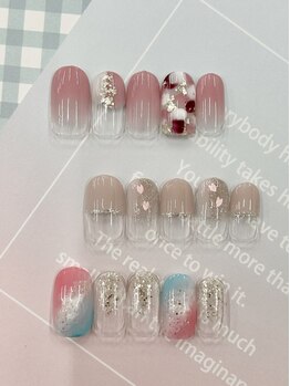 クレアネイル 高崎ウニクス店の写真/【シンプル可愛い★4650円定額メニュー】ネイルデビューの方/ママさん/オフィスネイルにもオススメ♪