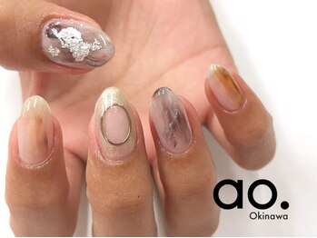 アオ おもろまち(ao.)/85min/ニュアン Nail ao.沖縄