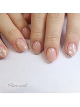 リノ ネイル(Rino nail)/グレージュネイル