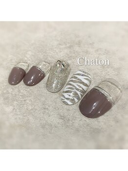 ネイルアンドアイラッシュ シャトン(Chaton)/ジェル□新規¥7500■会員¥7700