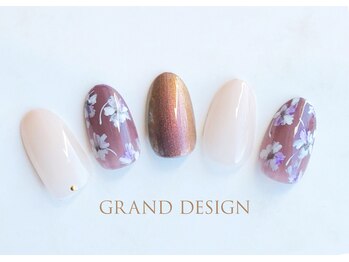 グランドデザイン 穂積店(GRAND DESIGN)/フラワーネイル