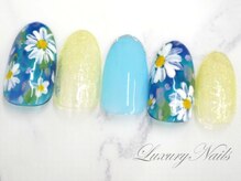 ラグジュアリー ネイルズ(Luxury Nails)/カジュアル＊フラワーNail