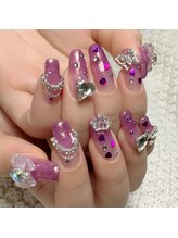 わがままキャット/キラキラネイル