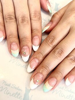 ネイルサロン ミネット(Nail Salon Minette)/Wフレンチ